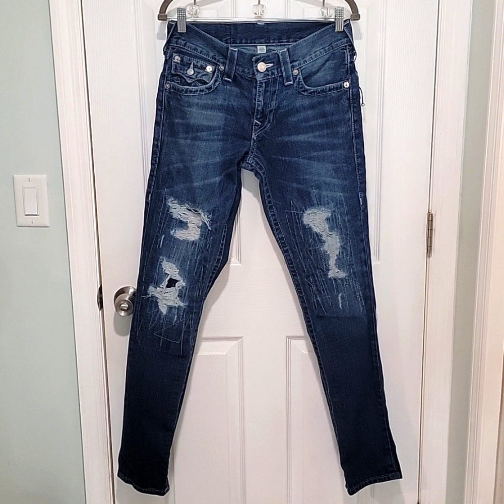 TRUE RELIGION Slim Jean's sz29  BinT